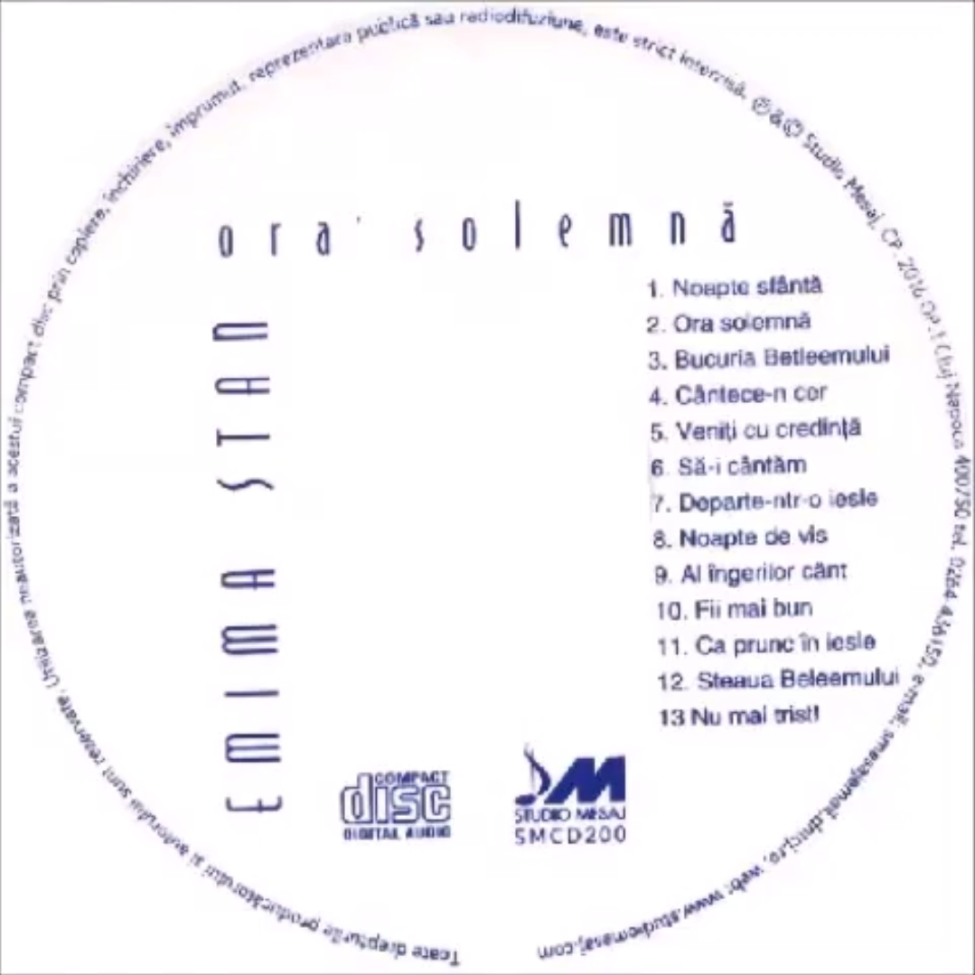 Emima Stan - Ora solemna
