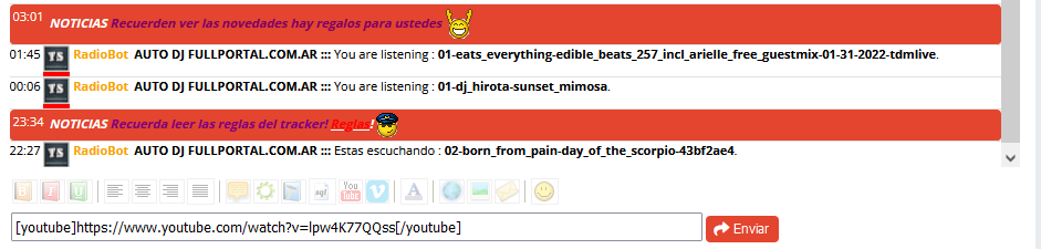 Mod Editor Shoutbox