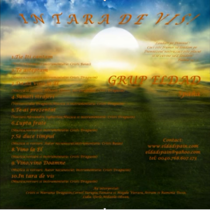 Grup Eldad - In Tara De Vis Negative Vol.1